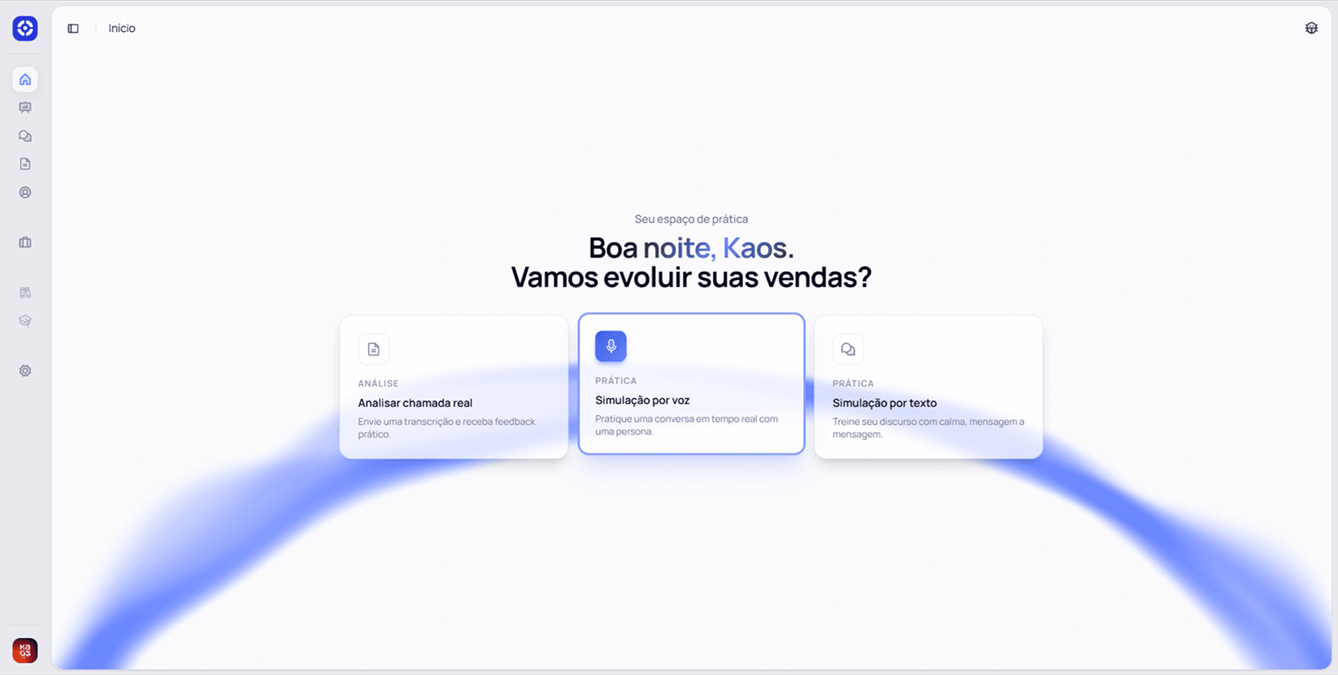 SaleCoach dashboard